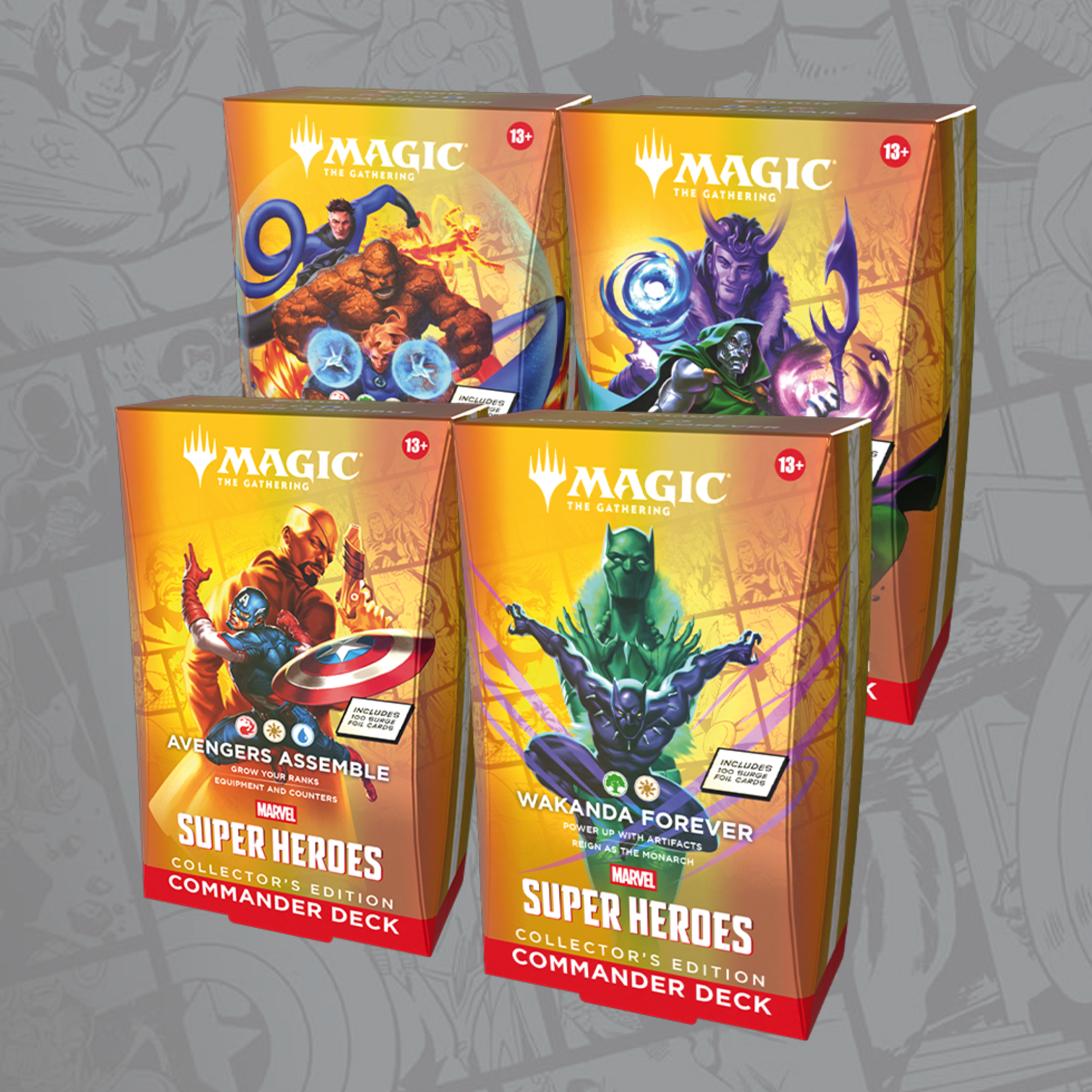 MTG - Marvel Super Heroes Product — Game Universe